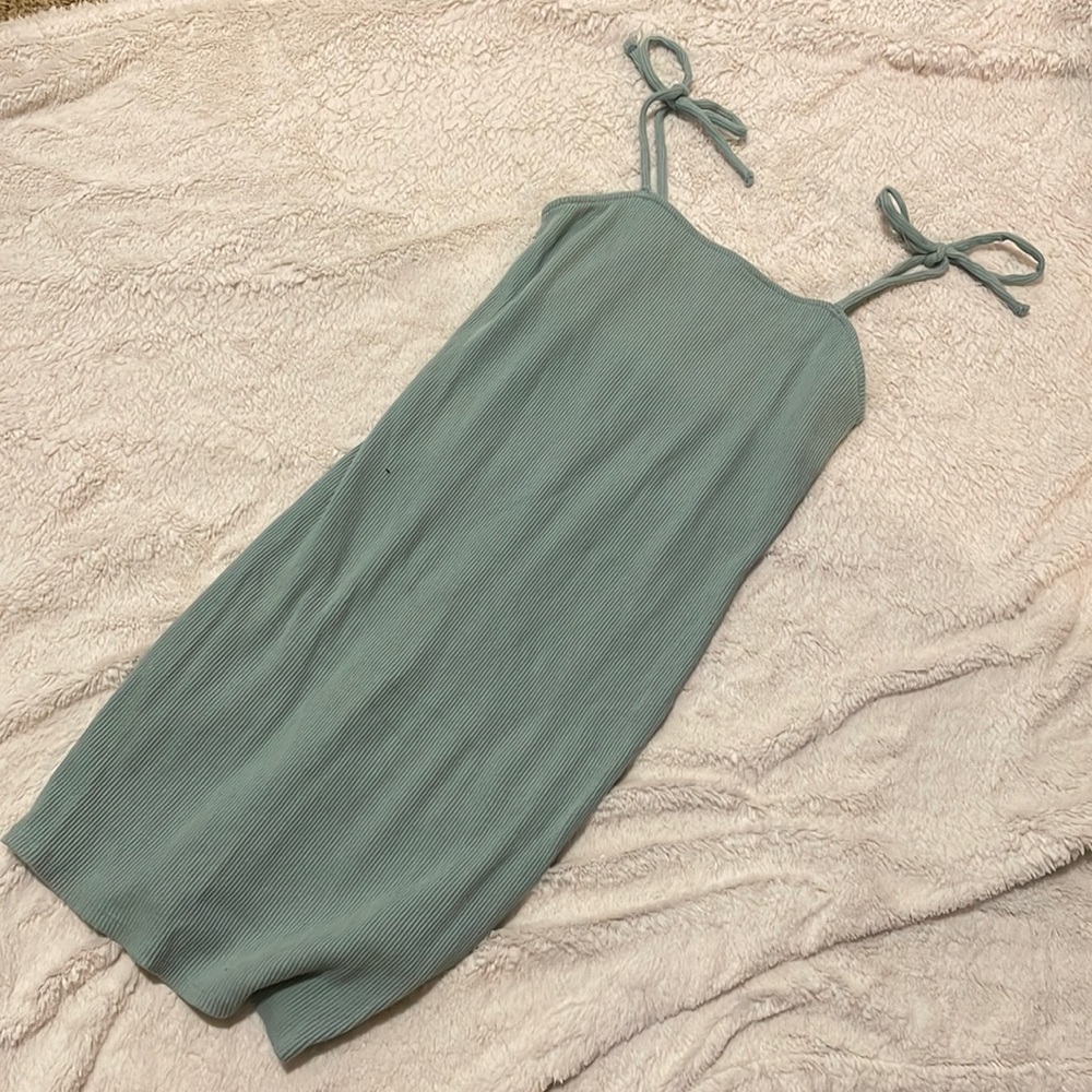 Sage dress